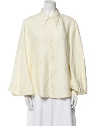 Pre-owned Bottega Veneta Jacket In Yellow