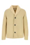 Bottega Veneta Shearling Jacket With Front Pockets And Long Sleeves