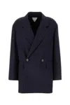 Bottega Veneta Subtle Stripe Double-breasted Wool Jacket