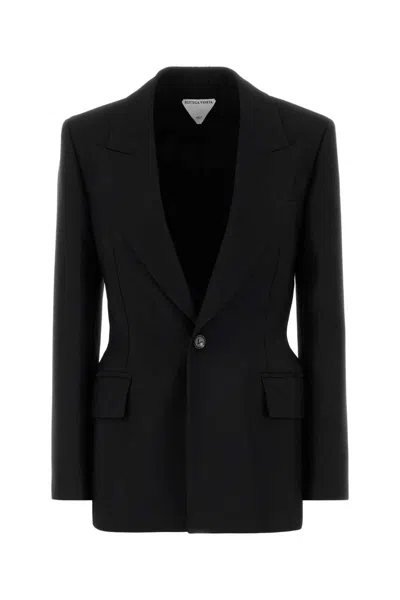 Bottega Veneta Jackets And Waistcoats In Black