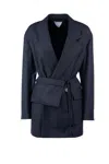 Bottega Veneta Jackets And Vests In Blue