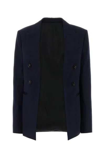 Bottega Veneta Jackets And Waistcoats In Blue