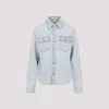 Bottega Veneta Denim Shirt With Extra Bleach Wash In Blue
