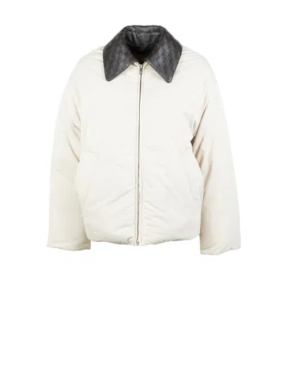 BOTTEGA VENETA BOTTEGA VENETA JACKETS GREY