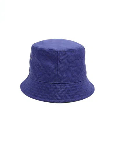 Bottega Veneta Jacquard Bucket Hat In Blue