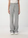 Bottega Veneta Women's Denim Pants In Grau