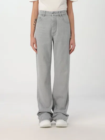 BOTTEGA VENETA JEANS BOTTEGA VENETA WOMAN COLOR GREY,414820020