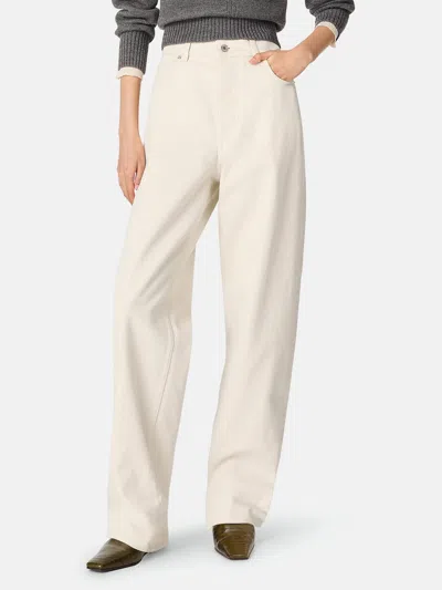 BOTTEGA VENETA JEANS BOTTEGA VENETA WOMAN COLOR YELLOW CREAM,G73481090