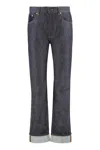 Bottega Veneta Jeans Straight With 5 Pockets In Blue