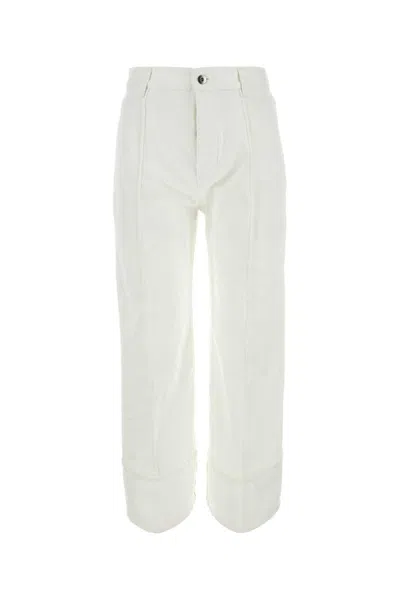 Bottega Veneta Jeans In White