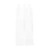 Bottega Veneta Wide Leg Jeans Clothing In White