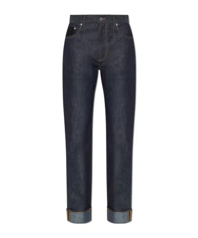 BOTTEGA VENETA BOTTEGA VENETA TURN-UP HEM DENIM JEANS