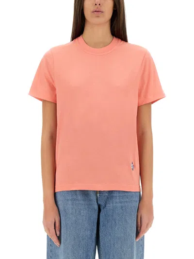 Bottega Veneta Jersey T-shirt In Pink