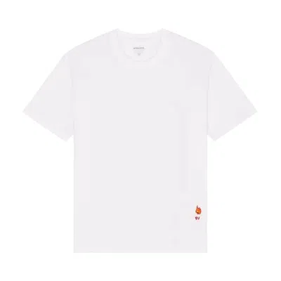 Pre-owned Bottega Veneta Jersey T-shirt 'white' | Men's Size M