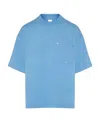 Bottega Veneta Admiral Blue Cotton T-shirt In Blue