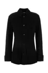 Bottega Veneta Chemise En Jersey De Viscose Fluide Mate In Black