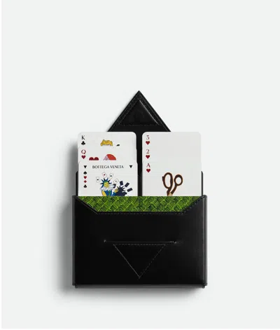Bottega Veneta Playing Cards In Black