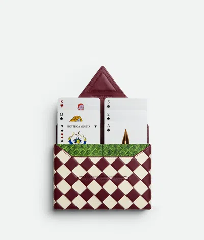 Bottega Veneta Intrecciato Playing Cards In Multi