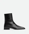 Bottega Veneta Leather Jim Ankle Boots In Black