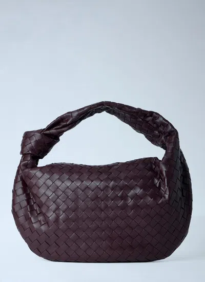 Bottega Veneta Jodie Handbag In Burgundy