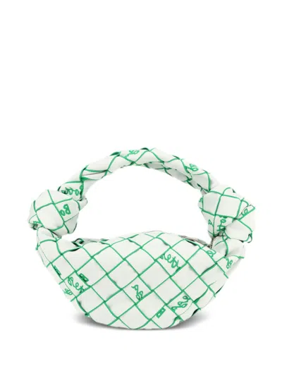 Pre-owned Bottega Veneta Jodie Handbag In White