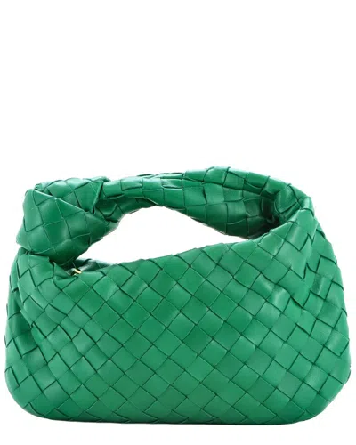 Bottega Veneta Jodie Hobo Intrecciato Nappa Mini (authentic Pre-loved) In Black