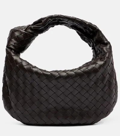 Bottega Veneta Jodie Intrecciato Small Leather Tote Bag In Brown