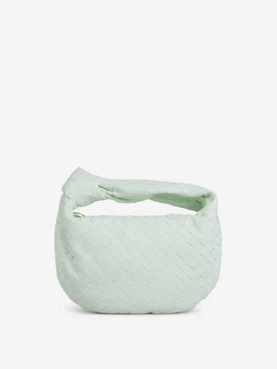 Bottega Veneta Teen Jodie Tote Bag In Mint Green