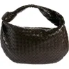 Bottega Veneta Jodie Leather Hobo Bag In 2132 Fondant-gold
