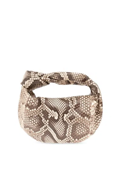 Bottega Veneta Jodie Mini Handbag In Brown