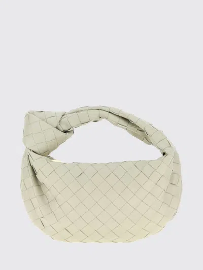 Bottega Veneta Jodie Mini Handbag In Intrecciato Leather With Knotted Handle In Black