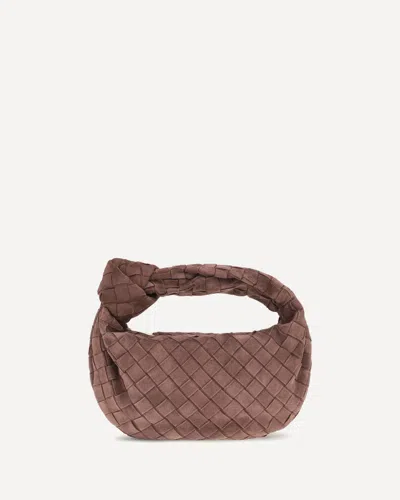 Bottega Veneta Borsa A Mano Jodie Mini In Marrone
