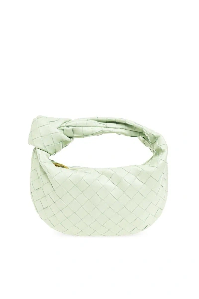 Bottega Veneta Mini Jodie Tote Bag In Fresh Mint