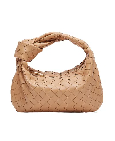 Bottega Veneta Jodie Tote Bag In Nude