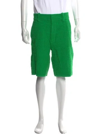 Pre-owned Bottega Veneta Jogger Shorts In Green