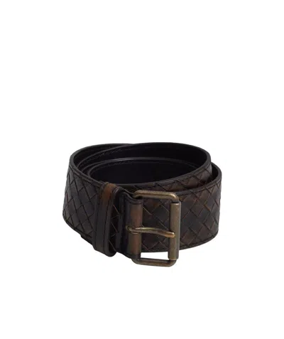 Bottega Veneta Johnny Belt In Brown