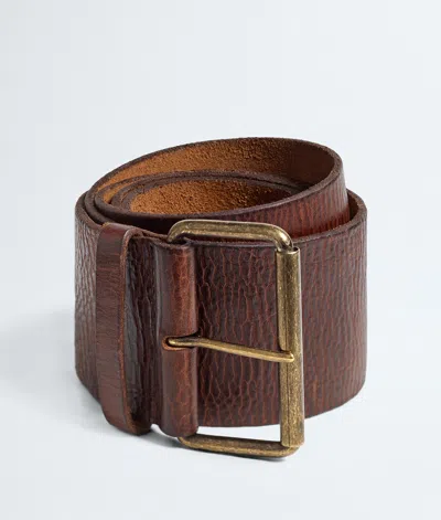Bottega Veneta Johnny Belt In Brown
