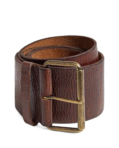 Bottega Veneta Johnny Women's Leather Belt In Brown