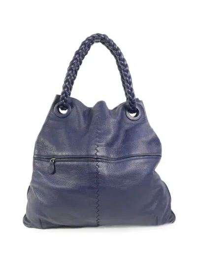 Bottega Veneta Julie Tote Bag In Red