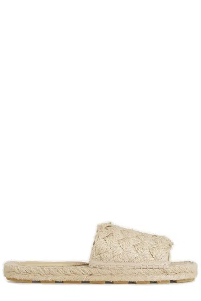 BOTTEGA VENETA JUTE JACK SLIPPERS
