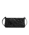 Bottega Veneta Kalimero Cha-cha Leather Shoulder Bag In Black