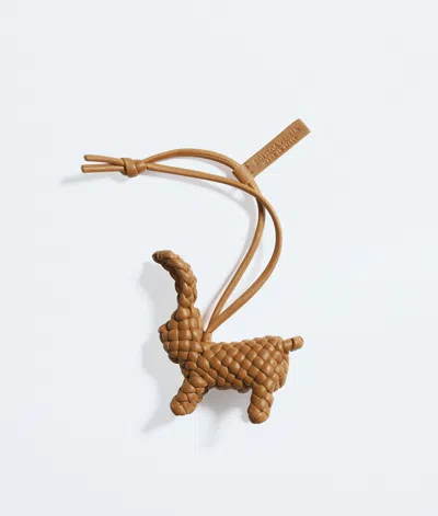 Bottega Veneta Rabbit Charm In Brown
