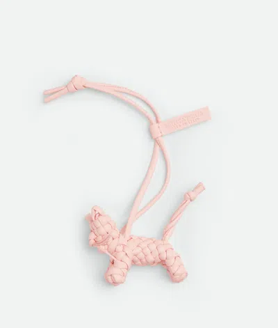 Bottega Veneta Cat Charm In White