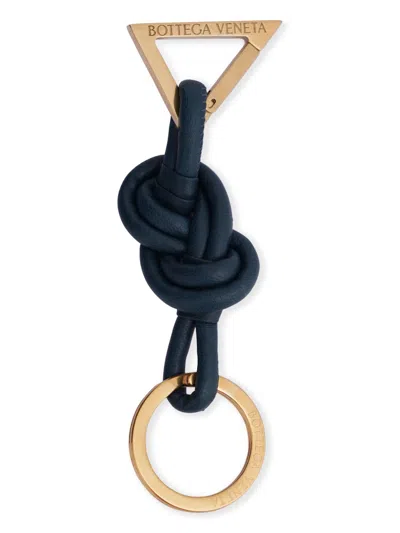 Bottega Veneta Key Holder In Blue