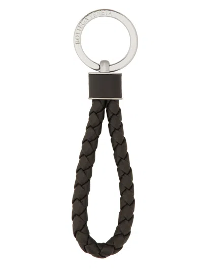 Bottega Veneta Keychain Weave In Brown