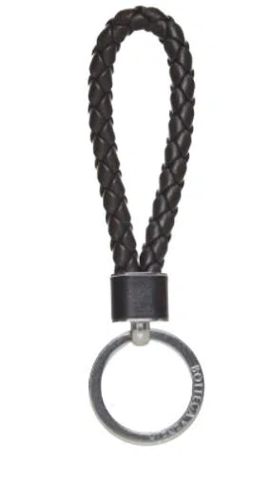 Bottega Veneta Keychain Weave In Gray