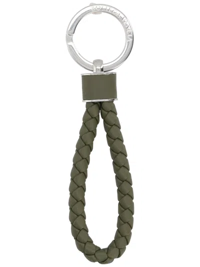 Bottega Veneta Keychain "weave" In Brown