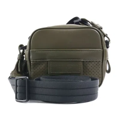 Pre-owned Bottega Veneta Khaki Leather Shoulder Bag Sling Bag ()