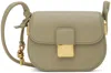 Bottega Veneta Khaki Mini Desiree Bag In 2929 Travertine Muse