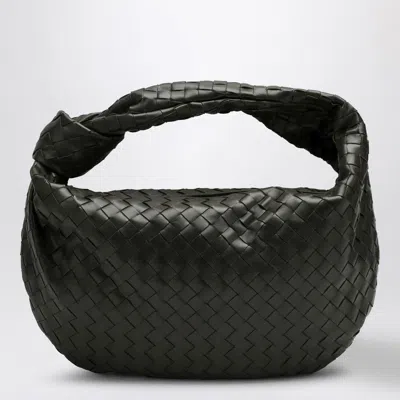 Bottega Veneta Khaki Small Jodie Bag In Green